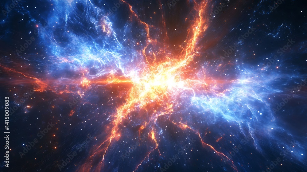 Poster experience frictionless superfluid helium in a glowing quantum environment, with vibrant, flowing pa