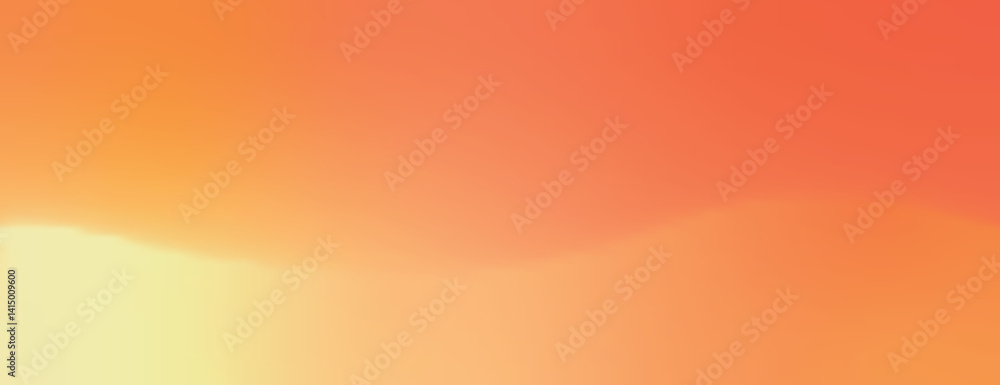 Poster a warm gradient background with orange and yellow hues. the background features a smooth, blended te