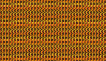 Vintage leaf pattern with warm hues creating elegant seamless texture for decorative backgrounds and design elements