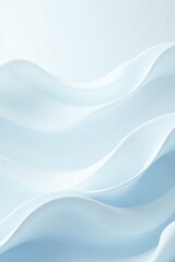 Obraz premium Serene Light Blue Abstract Fabric Drapery with Gentle Undulations and Smooth Curves, Ideal for Elegant Backgrounds or Design Elements