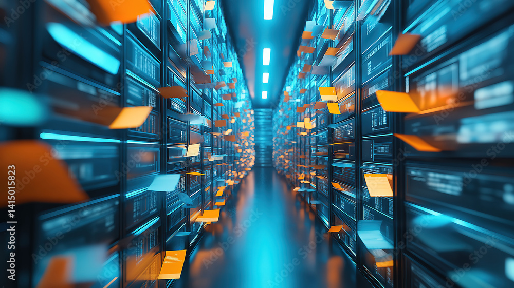 Aufkleber cloud storage and online document databases for streamlined record keeping and file management