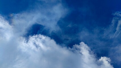 clouds in the sky