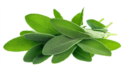 Obraz premium green plant isolated on white background