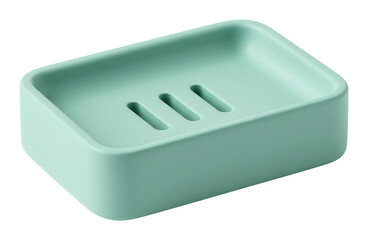 爽やかミント色 シンプル石鹸置き 清潔感