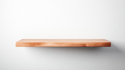 a levitating shelf clipart, magnetic illusion design, modern decor furniture, sleek aesthetic, isolated on white background