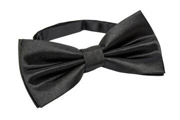 PNG Elegant black bow tie formal wear accessory for special occasions