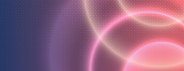 Digital background with gradient halftone, pink and blue background. Circles and dotted texture background. Abstract circular gradient background, halftone dotted texture vector