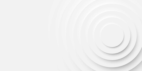 abstract vector white background realistic overlapping circle texture