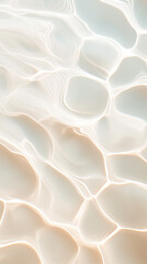 Obraz premium Soft ripples of sunlight on tranquil water surface