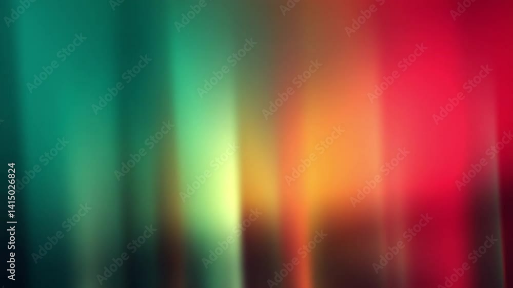 Poster chromatic cascade: abstract composition of dynamic color, a visual symphony where strokes of vibrant
