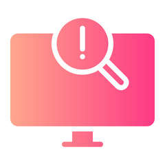 virus scan gradient icon