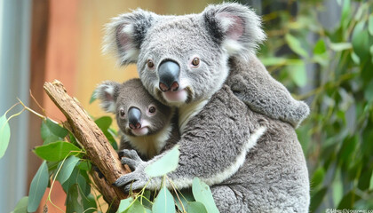 Obraz premium Vertical shot of a ring-tailed lemur behind a green 