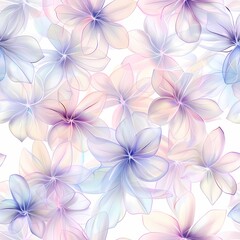 seamless pattern with flowers