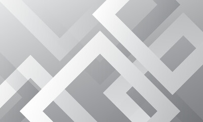 White abstract geometric background. Vector illustration