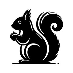 squirrel with nut