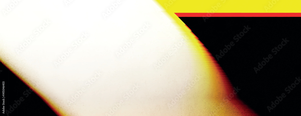 Poster abstract background with a gradient blend of black and yellow. the background features smooth transi