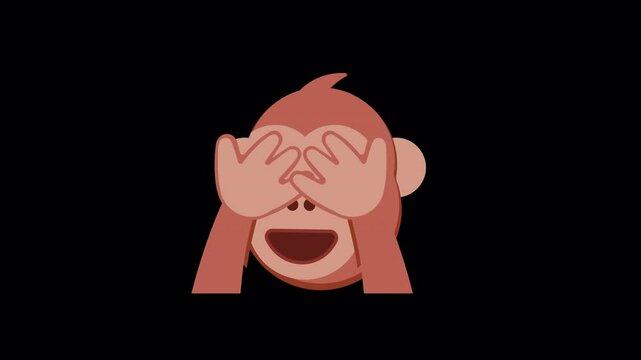 See no evil monkey emoji 
