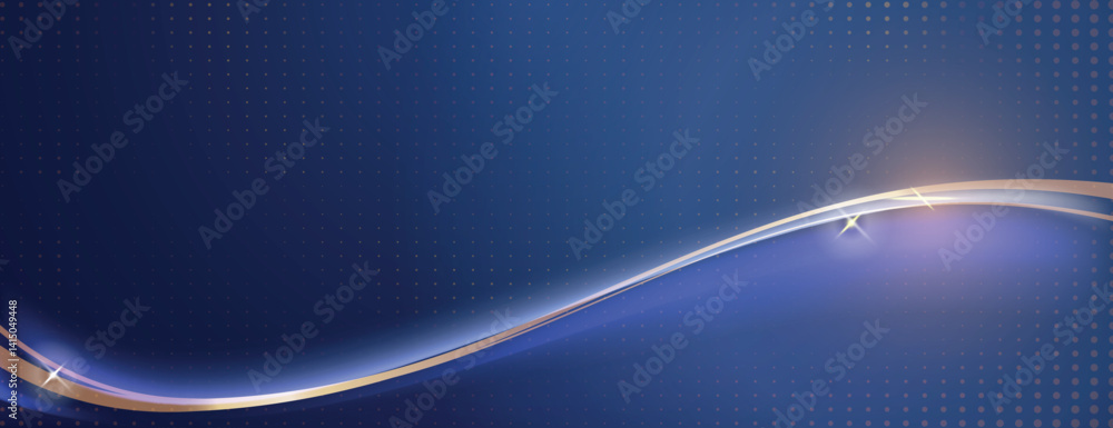 Poster elegant blue background with a gradient blue color and dotted texture. the background features a smo