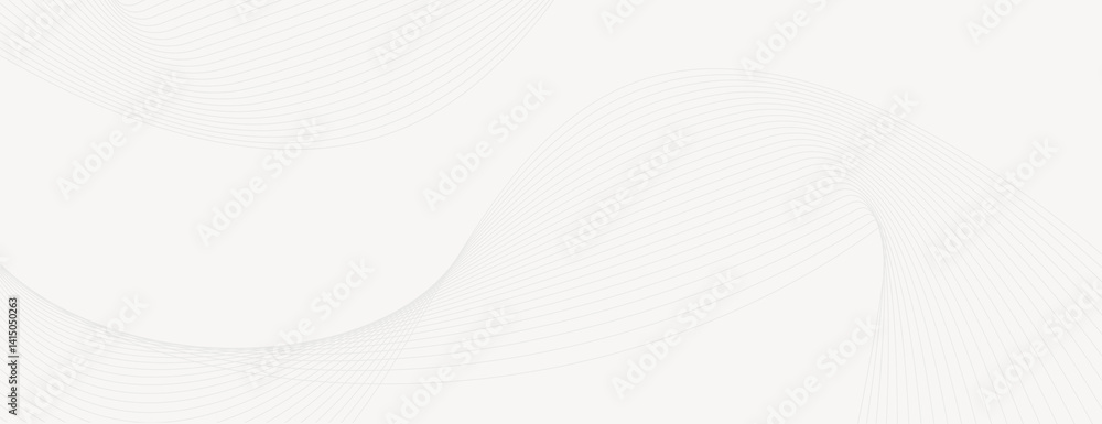 Poster minimalist white background with subtle white wave patterns. the background is smooth and elegant, f