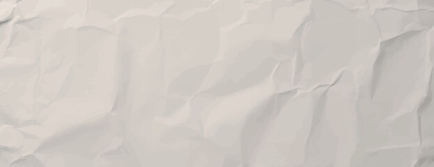Crumpled paper background with a beige color. The background features a textured, beige surface with a wrinkled, paper-like appearance. Paper texture background vector. Beige background.