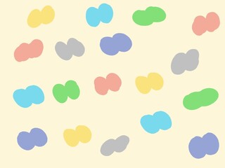 seamless pattern with hearts