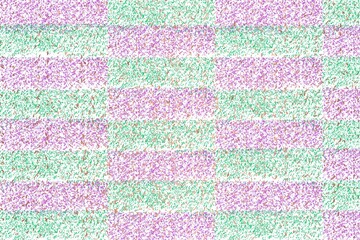 knitted wool texture, pink, purple and green confetti and glitter background 