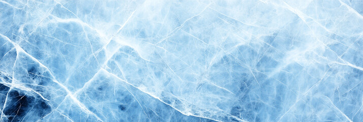 Fototapeta premium Abstract ice texture: Capturing the beauty and intricacy of frozen water, with its unique cracks and patterns 