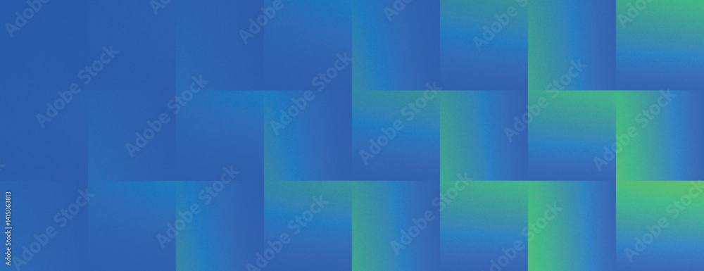 Poster a blue and green gradient background with a woven texture. the background features a smooth transiti