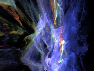 Imaginatory fractal abstract background Image
