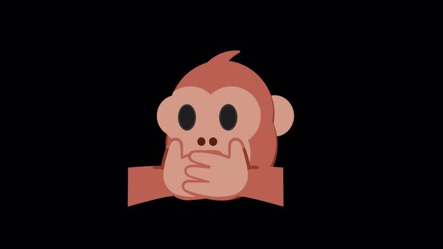 See no evil monkey emoji 
