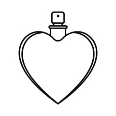 Obraz premium heart pin on map location icon