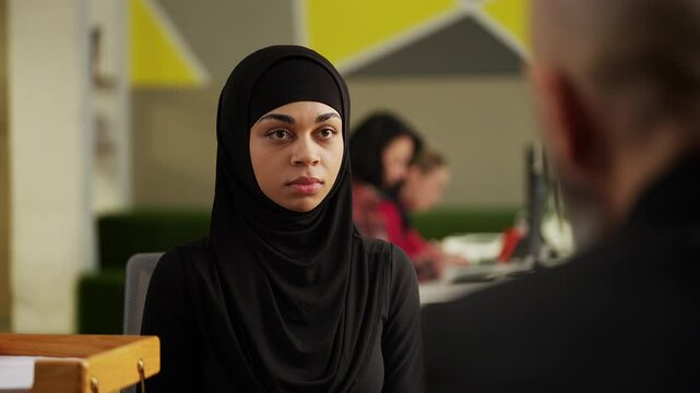 Upset Muslim woman refused employment due to religious beliefs, discrimination