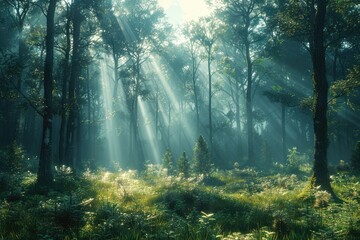 Fototapeta premium breathtaking mountain range with snow-capped peaks under a clear blue sky