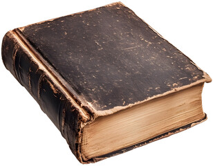 Obraz premium old book, isolated background.