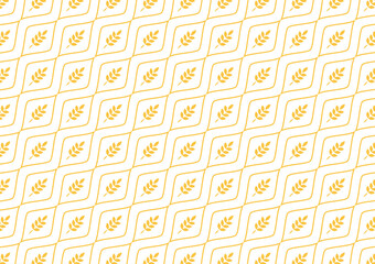 Wheat pattern wallpaper. oat symbol. free space for text. rice sign. Rice pattern wallpaper.