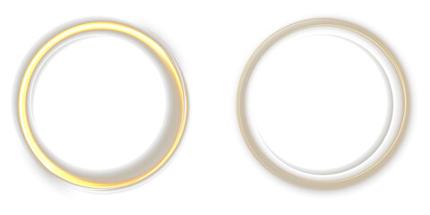 Round light spin flows with dynamic sparkling rhythm. Celestial dust ring glows with dreamy golden glimmer. Bright streak curves into elegant spiral of shine. Golden flare trail suggests speed, light © Максим Славов