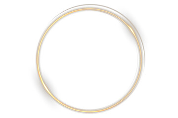 Round light spin flows with dynamic sparkling rhythm. Celestial dust ring glows with dreamy golden glimmer. Bright streak curves into elegant spiral of shine. Golden flare trail suggests speed, light