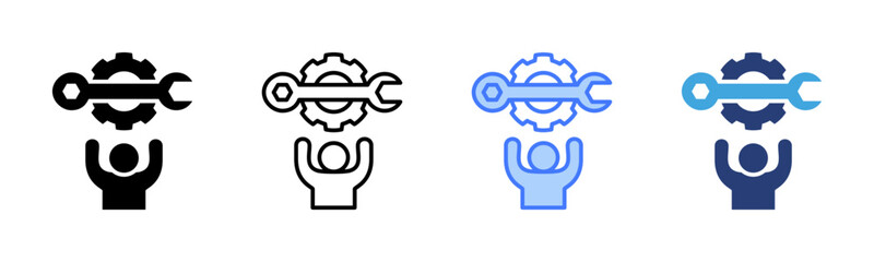 Capability icon sheet multiple style collection