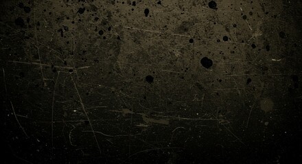 Grunge Texture Dark Spots Scratches Artistic Design - Abstract grunge background, dark texture, scratched surface, distressed design, vintage effect. Symbolizing age, decay, mystery, rebellion