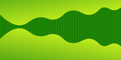 Obraz premium Abstract green geometric background. Art and Illustration