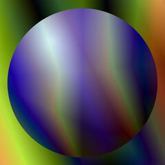 color background in a circle. Ideal for digital design, decoration or graphic projects, offering a modern and fresh look.