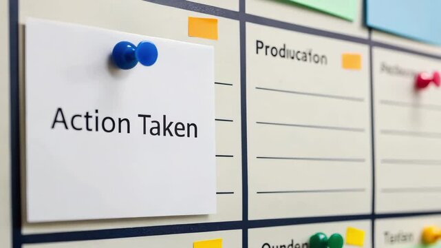 Action Taken for Effective Error Prevention and Corrective Strategies in Project Management Workflow Improvement