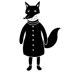 black cat with a bow