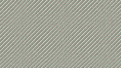 Subtle diagonal grid pattern in light taupe and mint green