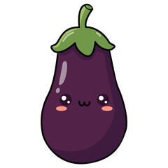 cute cartoon vegetables illustration