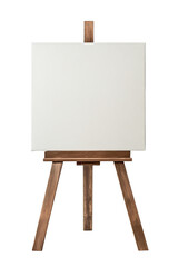 Empty easel, ready for art