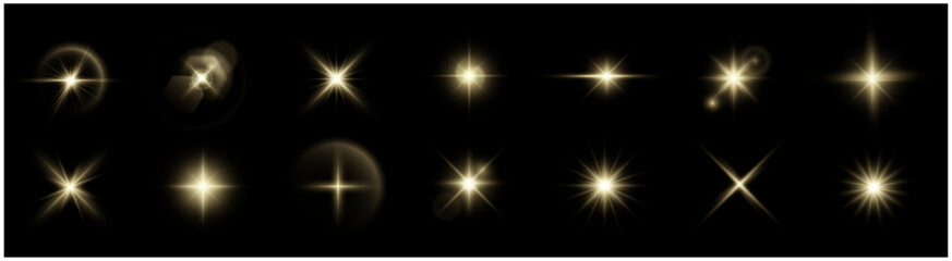 camera flash flare 01 Effects, lens flare, shine, explosion, gold light, set. Light star blue png. Light sun gold png.  © Ольга Боярина