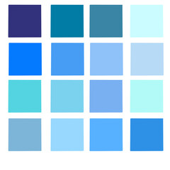 Blue palette 
