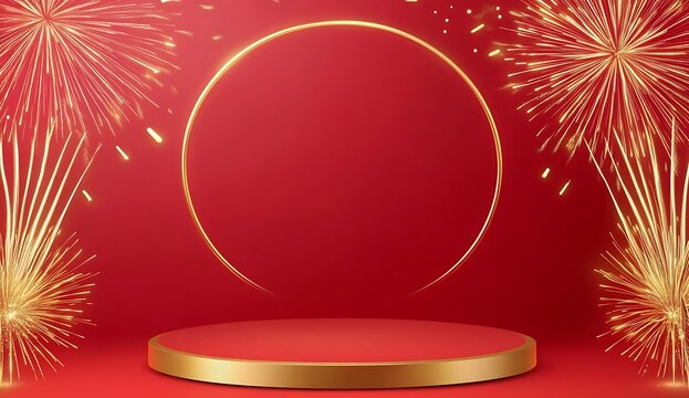 Festive sale background design. Luxury, Golden, modern Product desplay poudium, Showcase stage