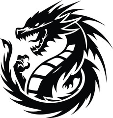 Dragon Logo Illustration